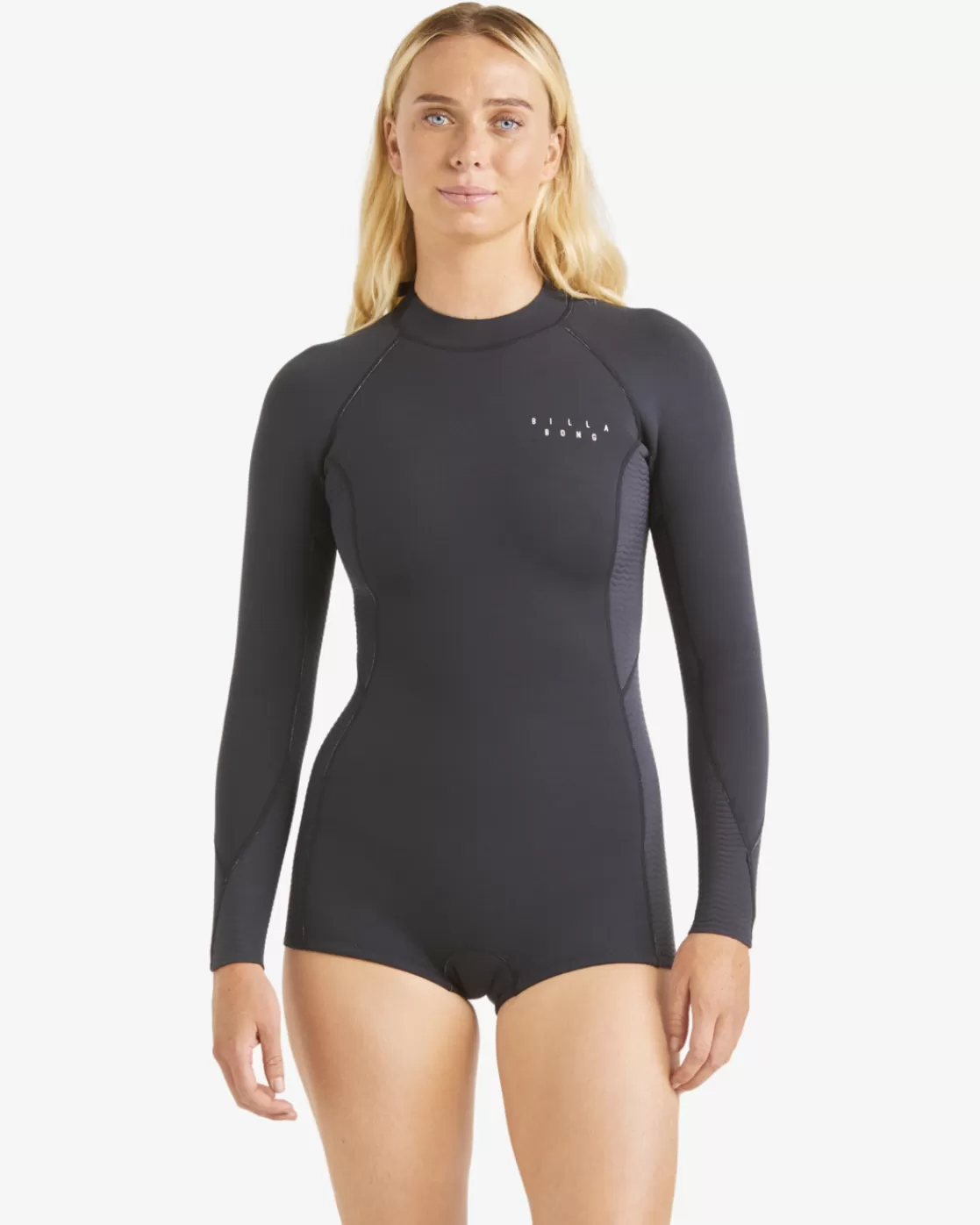 Cheap Billabong 2/2 Spring Fever Long Sleeve Spring Suit BLACK