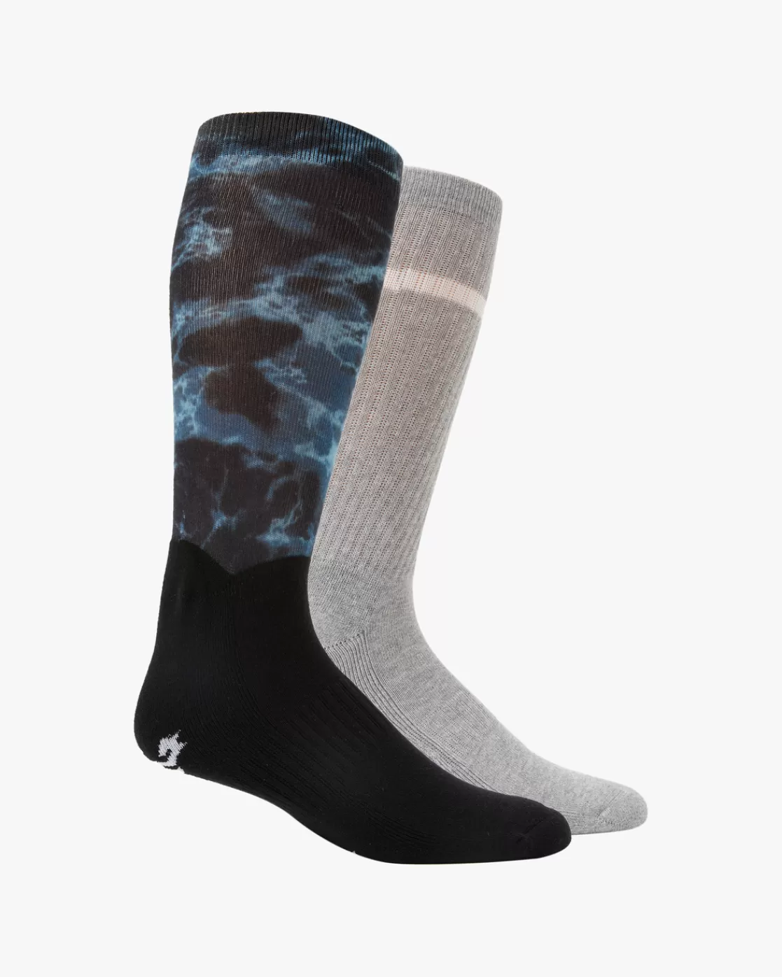 Sale Billabong 2 Pack Ocean Dye Crew Socks BLACK