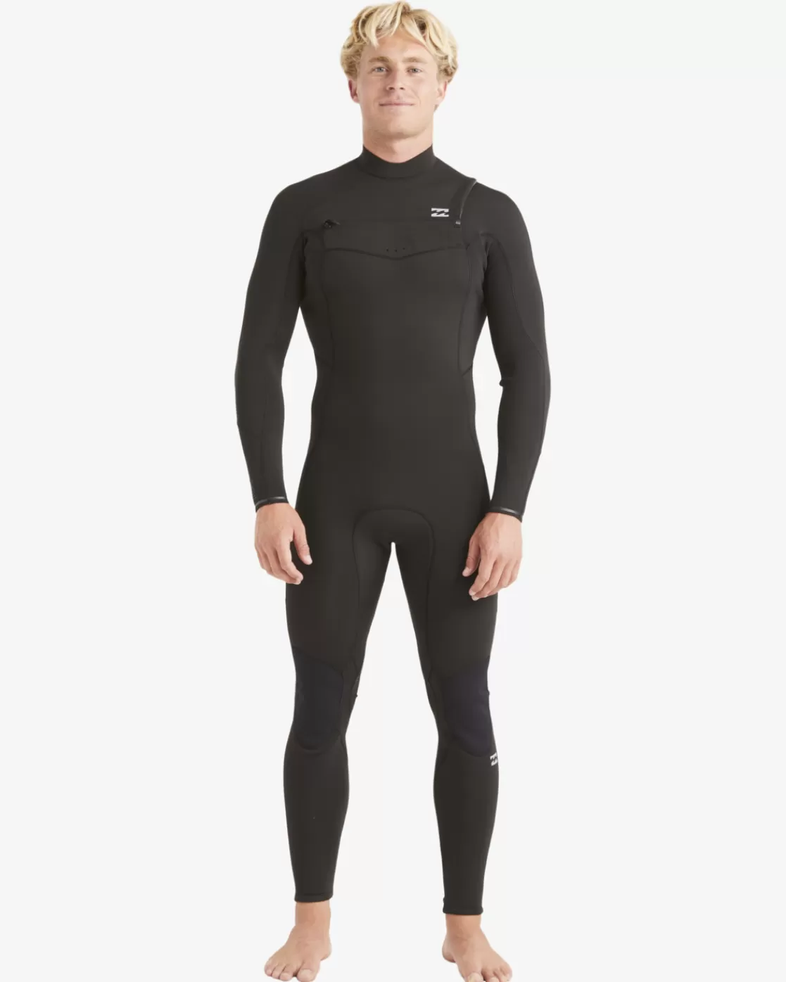 Clearance Billabong 3/2 Absolute Chest Zip Full Wetsuit BLACK