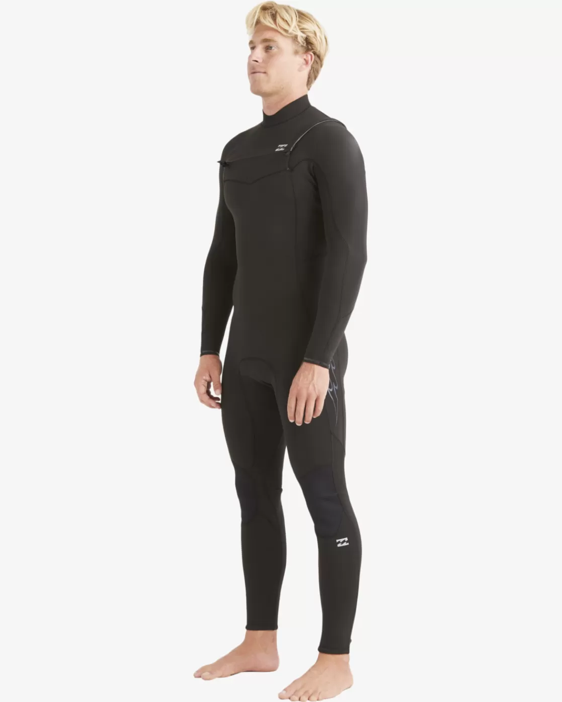 Clearance Billabong 3/2 Absolute Chest Zip Full Wetsuit BLACK