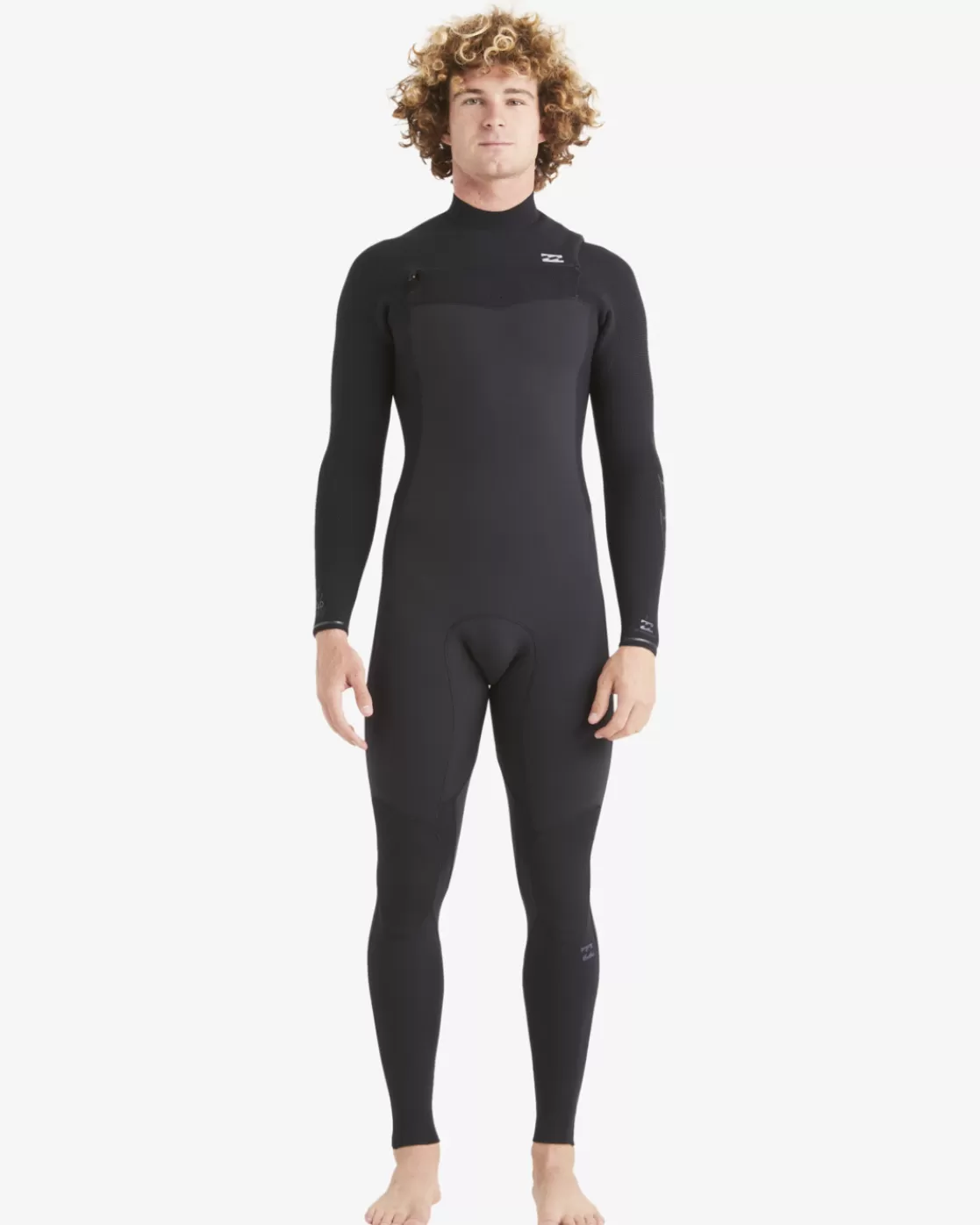 Sale Billabong 3/2 Revolution Chest Zip Full Wetsuit BLACK