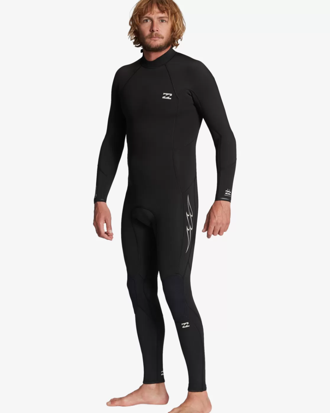 Flash Sale Billabong 3/2mm Absolute Back Zip Wetsuit BLACK