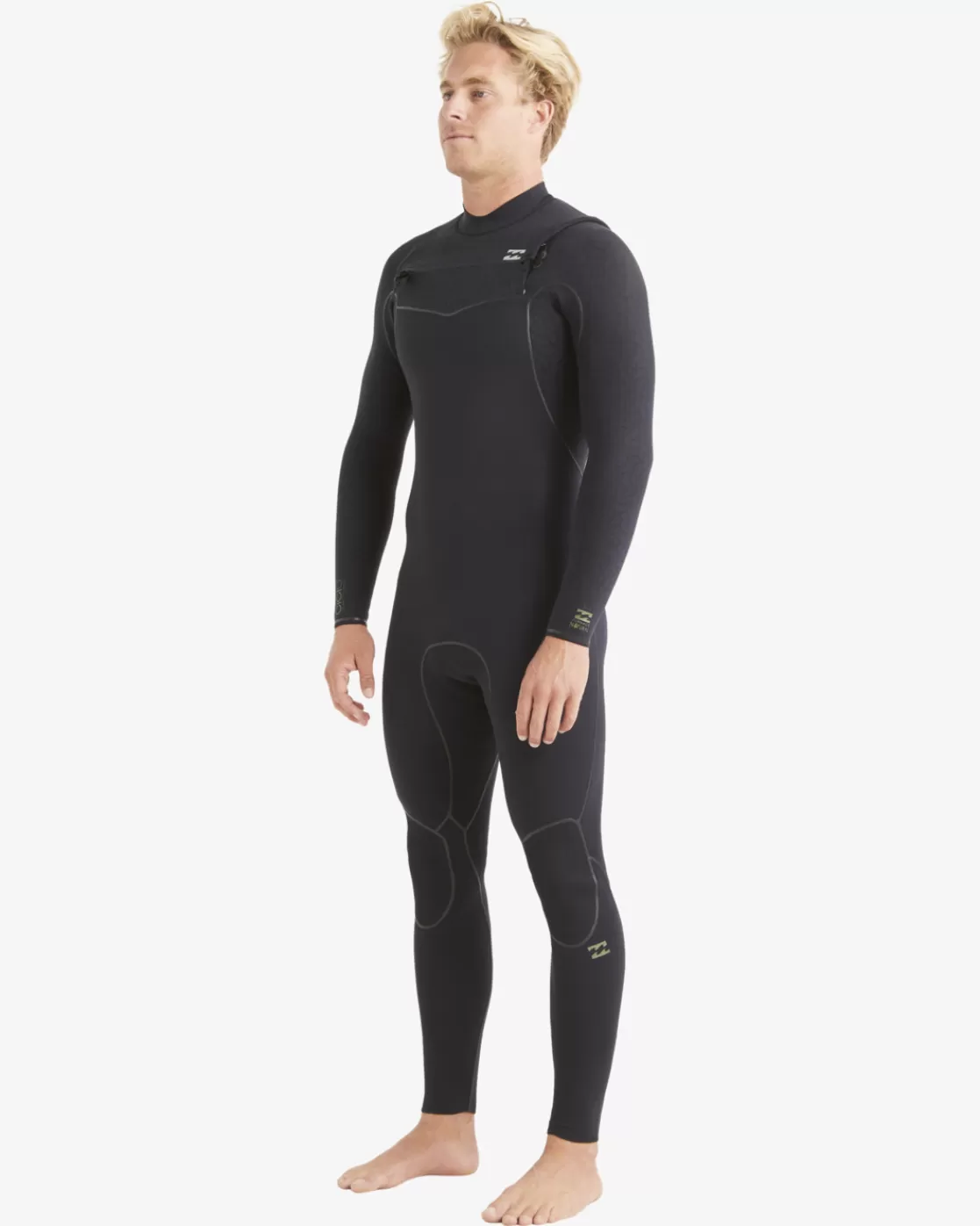 Online Billabong 3/2mm Furnace Natural Chest Zip Wetsuit BLACK