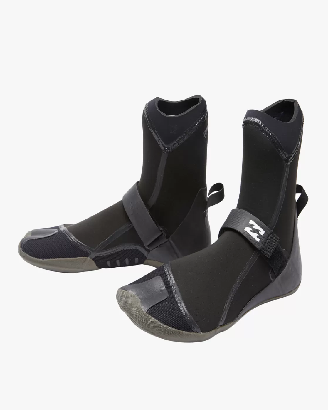 Shop Billabong 3mm Furnace Hidden Split Toe Wetsuit Boots BLACK