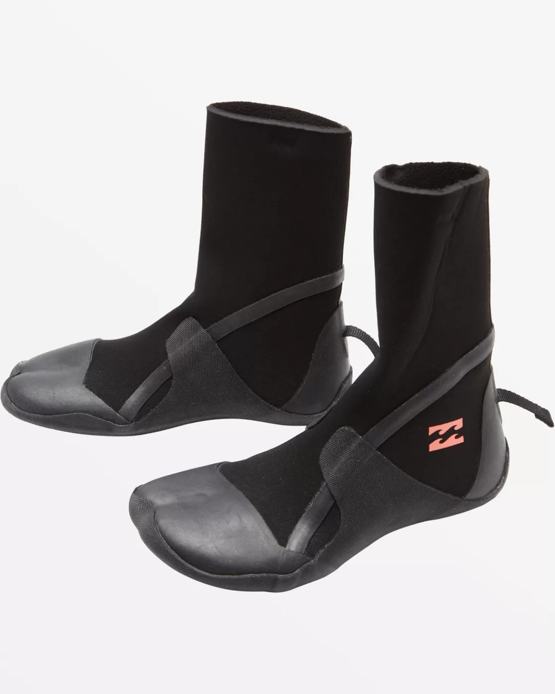 Cheap Billabong 5 Synergy Hidden Split Toe Wetsuit Boots BLACK