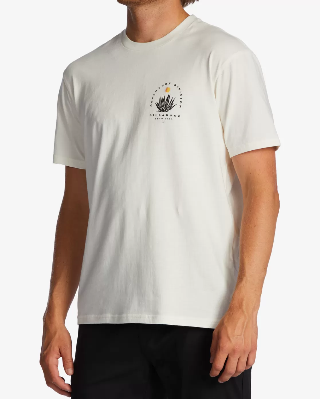 Online Billabong A/Div Agave Organic Short Sleeve T-Shirt OFF WHITE