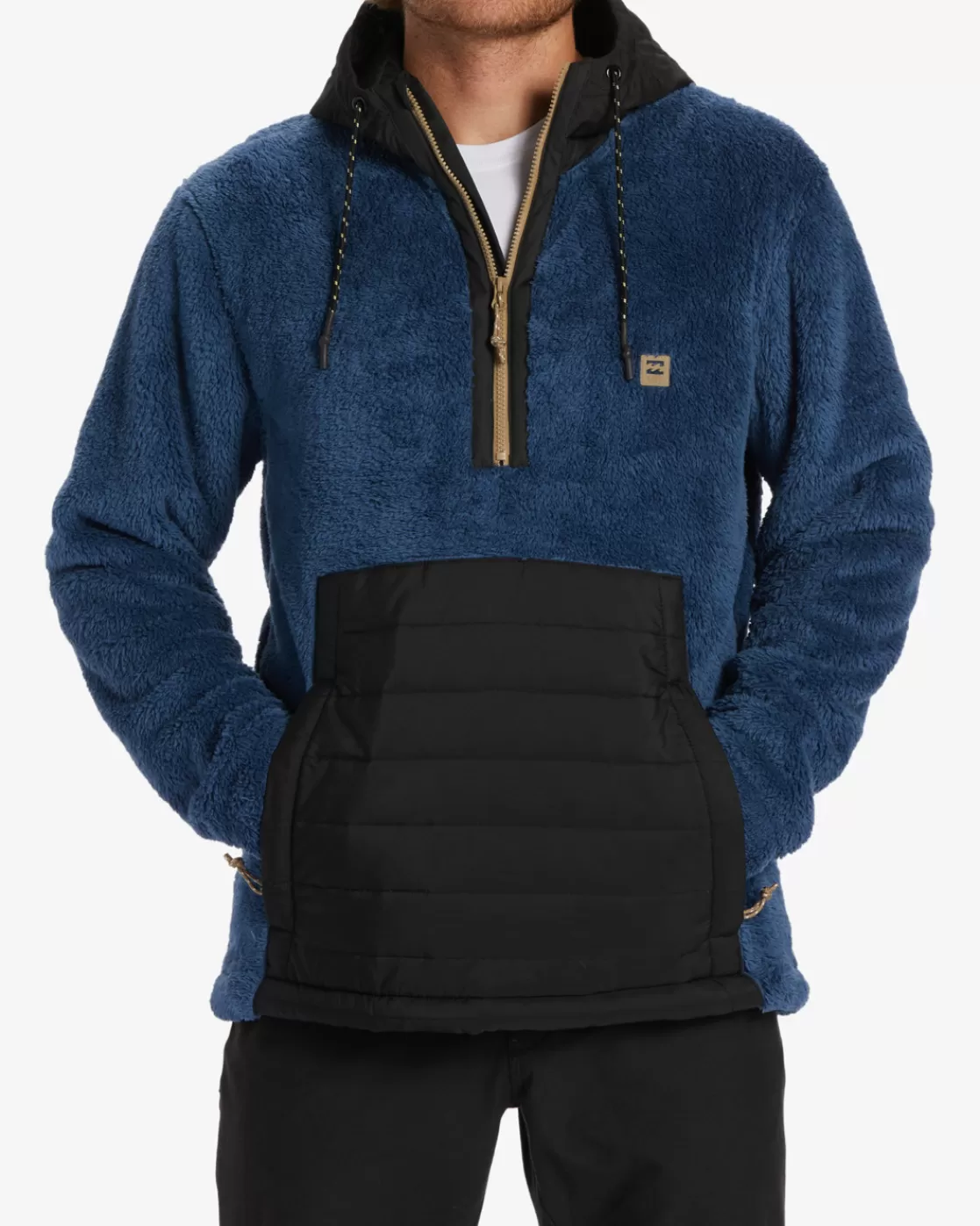 Online Billabong A/Div Badger Hooded Half-Zip Pullover DARK BLUE