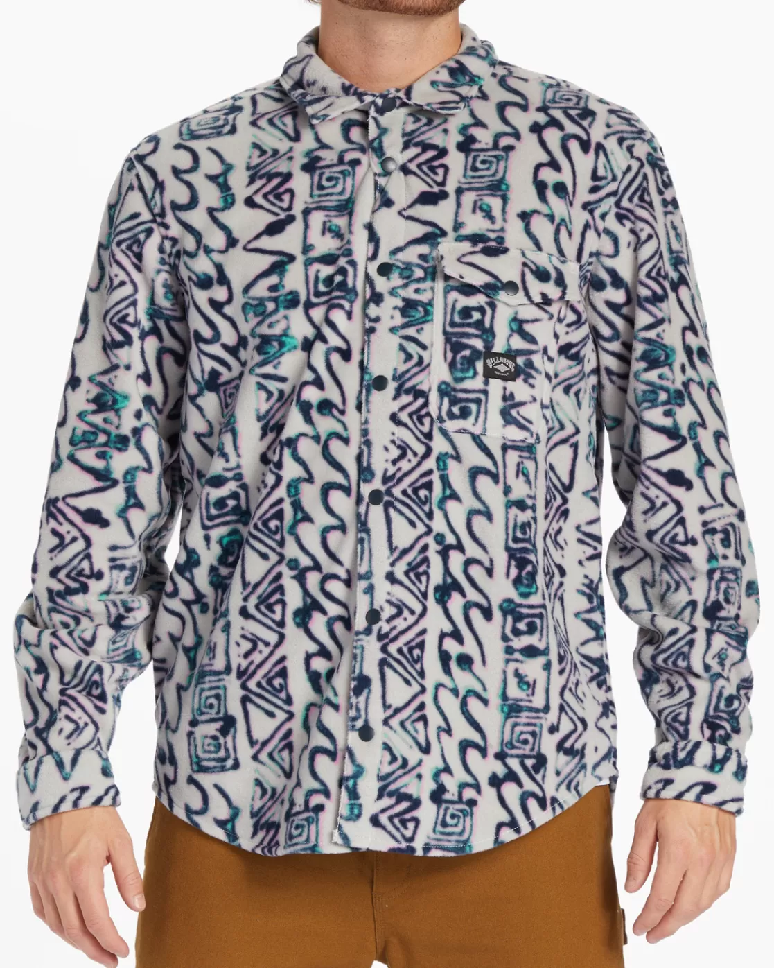 Online Billabong A/Div Furnace Flannel Shirt CEMENT