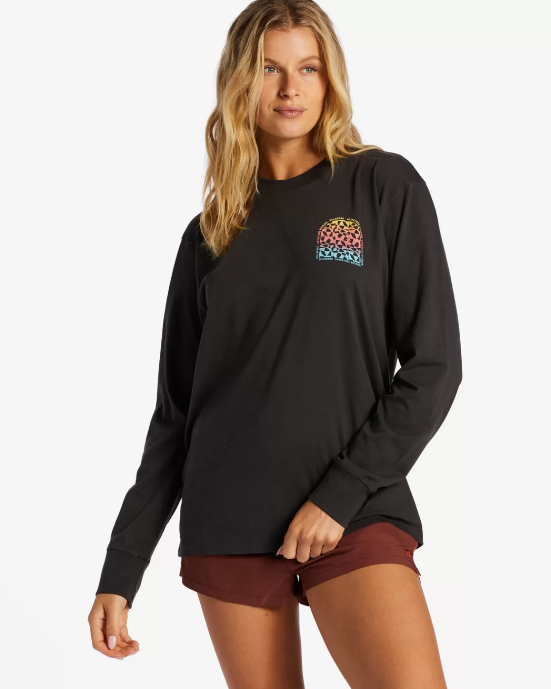 Best Sale Billabong A/Div Long Sleeve T-Shirt BLACK SANDS