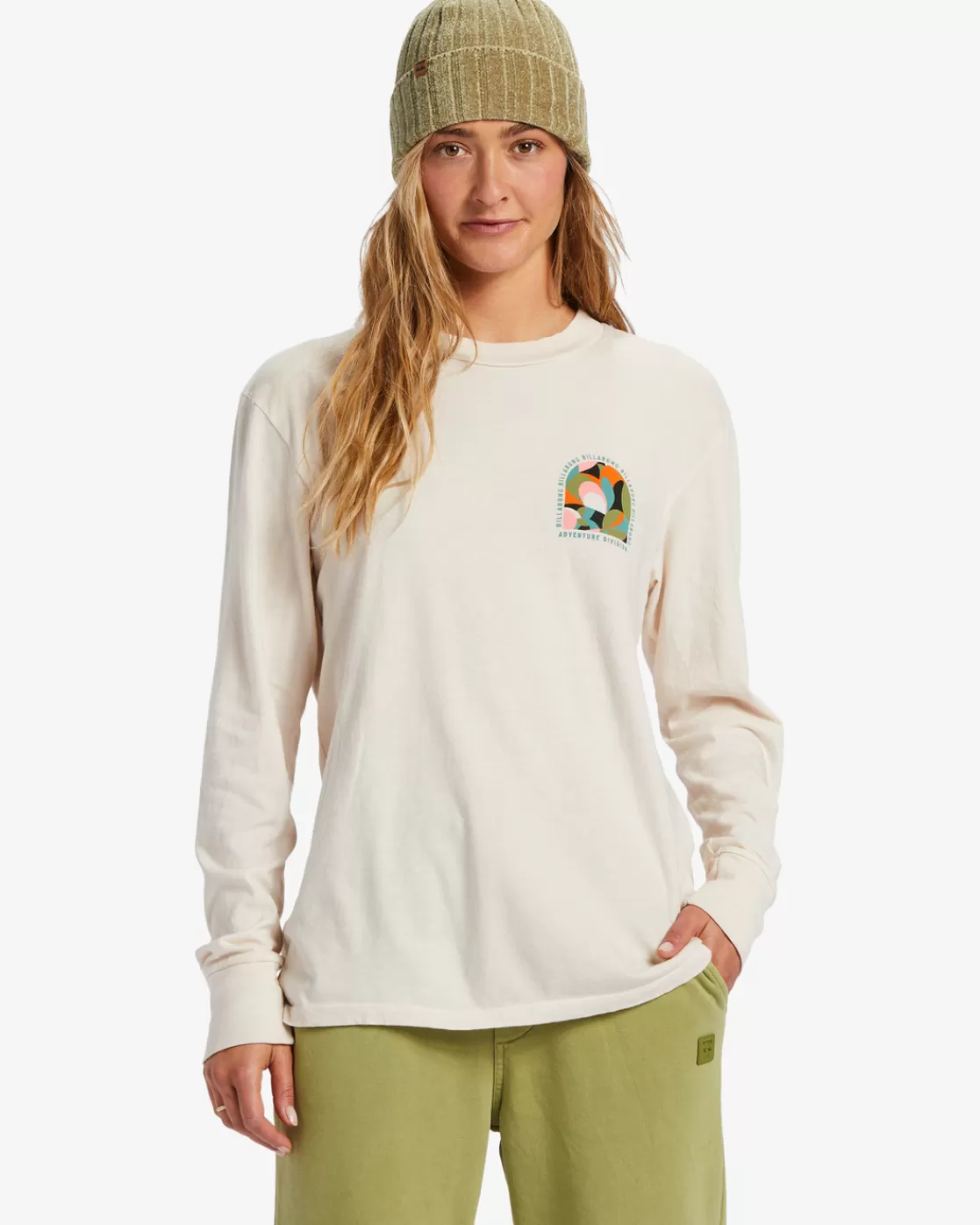 Best Sale Billabong A/Div Long Sleeve T-Shirt WHITE CAP 1