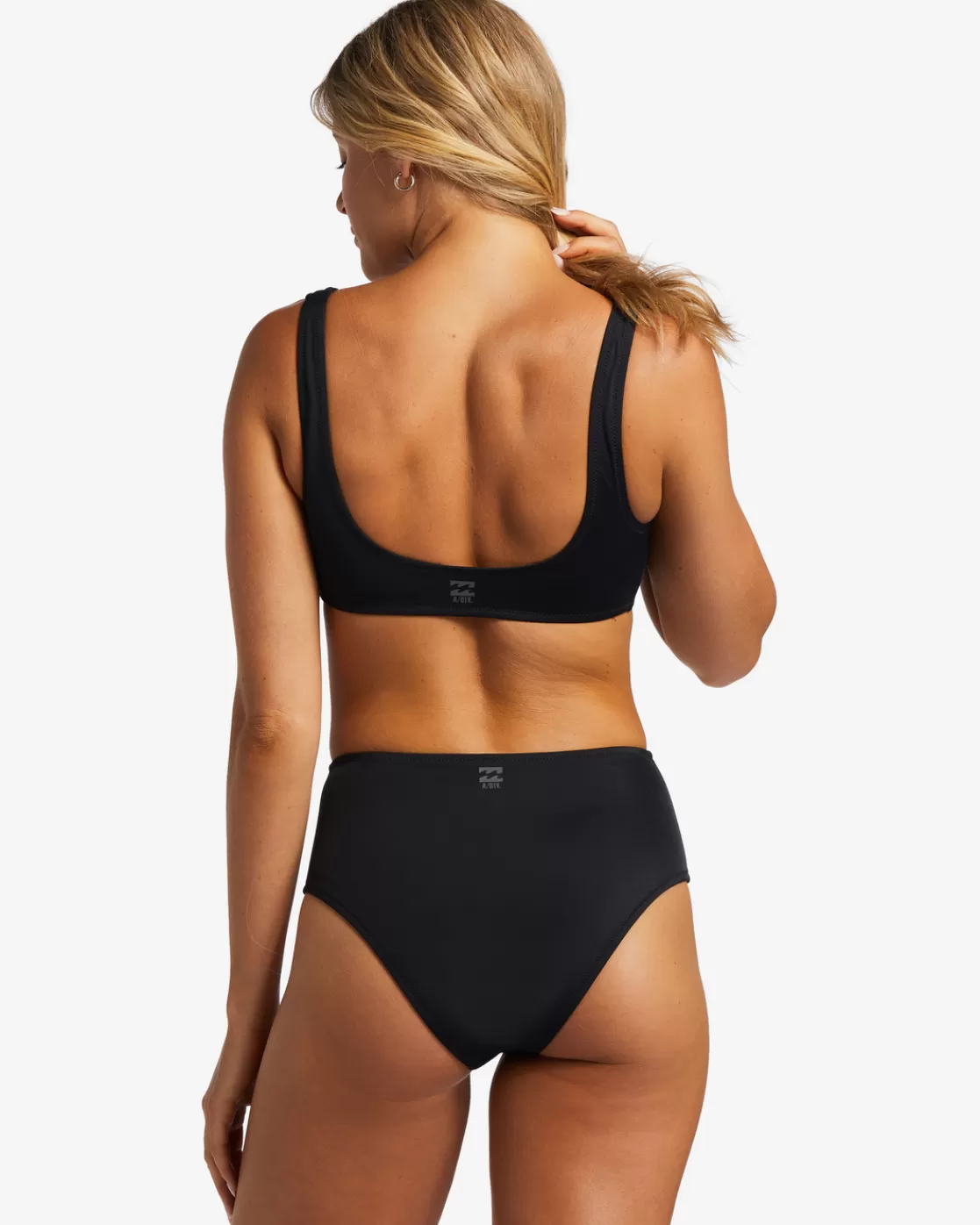 Shop Billabong A/Div Medium Bikini Bottoms BLACK