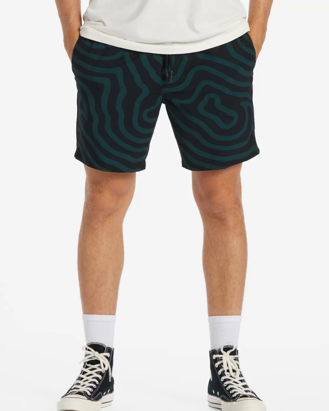 Store Billabong A/Div Surftrek Elastic Shorts 17" DARK FOREST