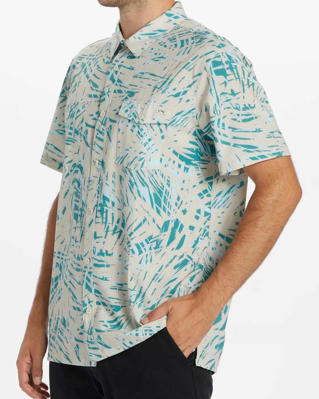 Online Billabong A/Div Surftrek Perf Short Sleeve Shirt DUSTY JADE