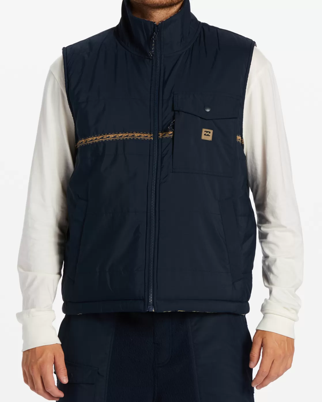 Store Billabong A/Div Trail Reversible Full-Zip Vest NAVY