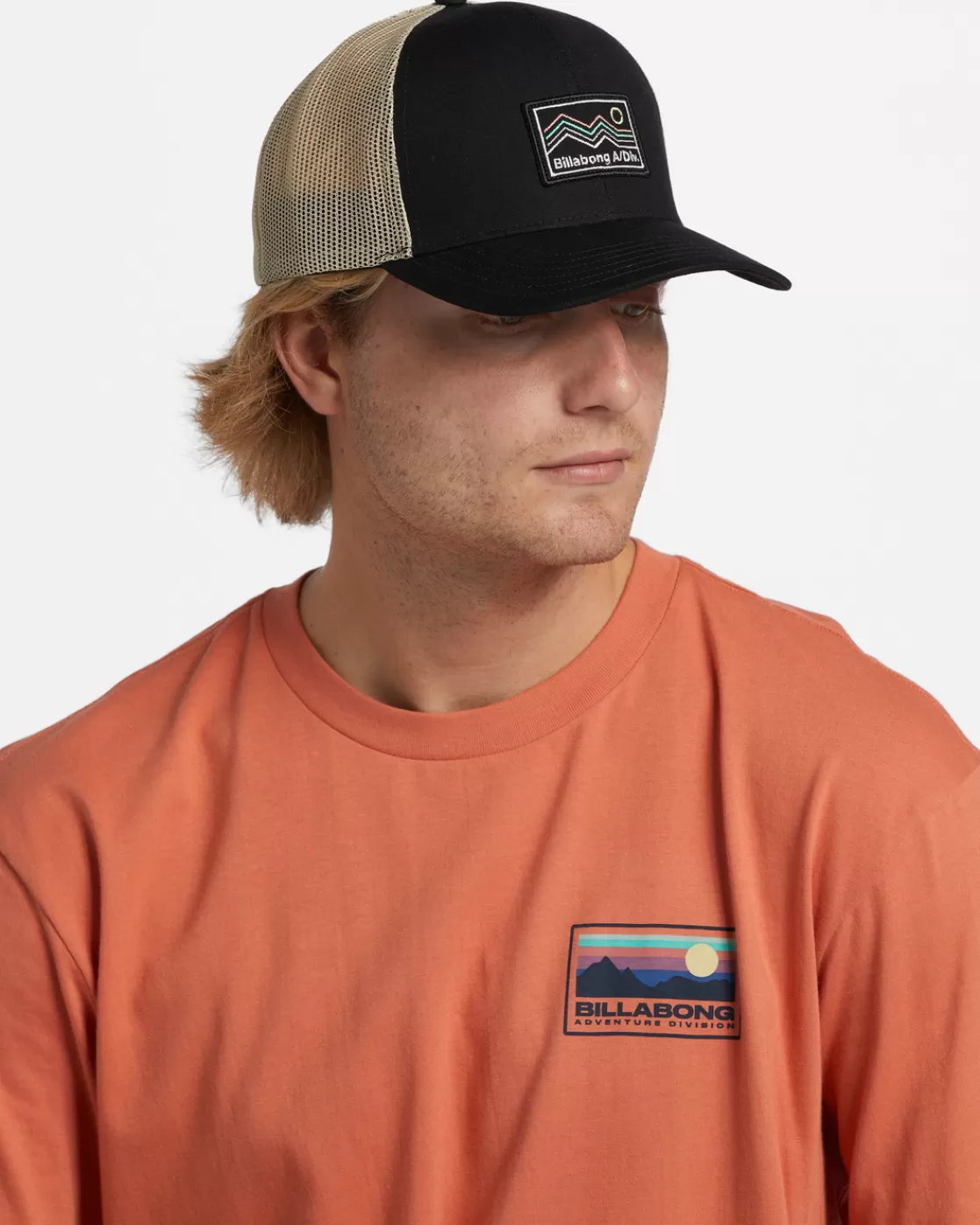 Online Billabong A/Div Walled Trucker Hat BLACK