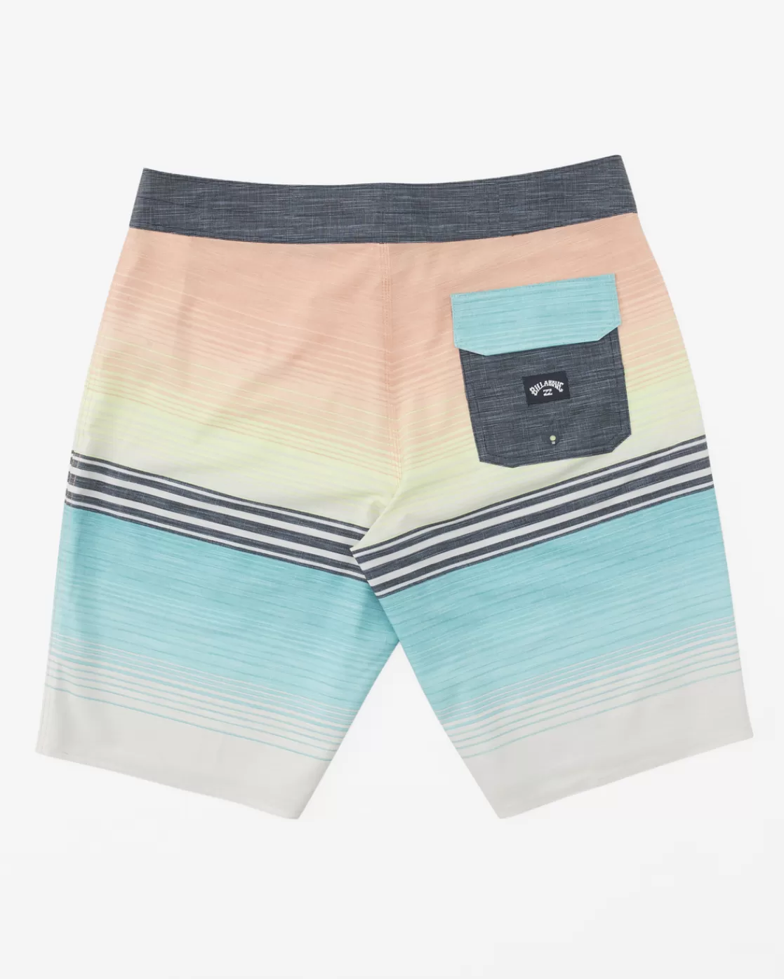 Best Billabong All Day Heather Stripe Pro Performance 20" Boardshorts MINTY