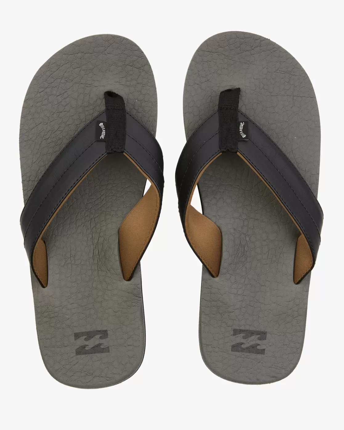 Discount Billabong All Day Impact Cush Sandals CHARCOAL