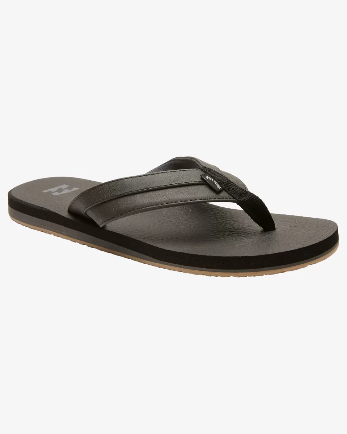 Shop Billabong All Day Impact Cush Sandals BLACK