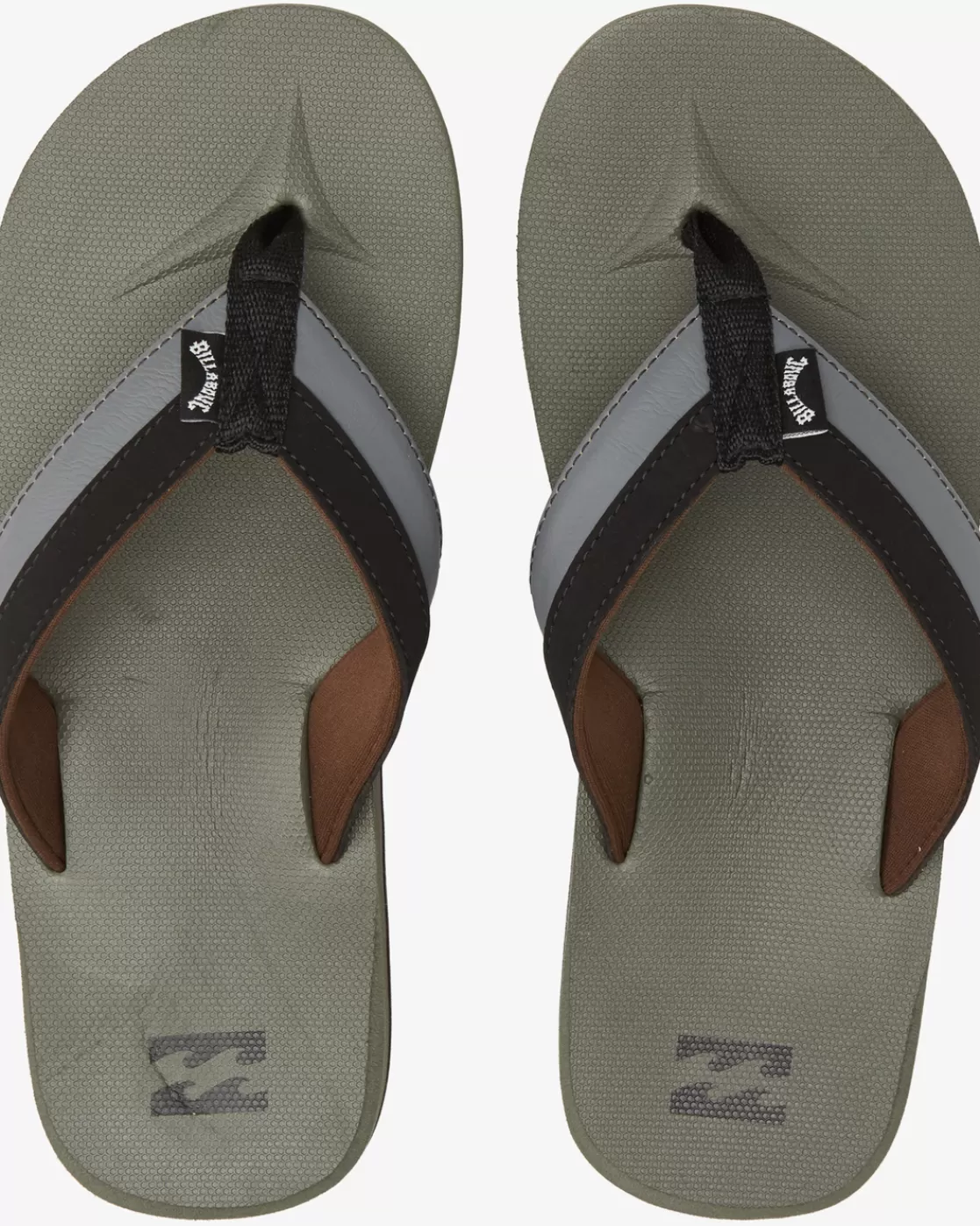 Shop Billabong All Day Impact Slip-On Sandals MILITARY