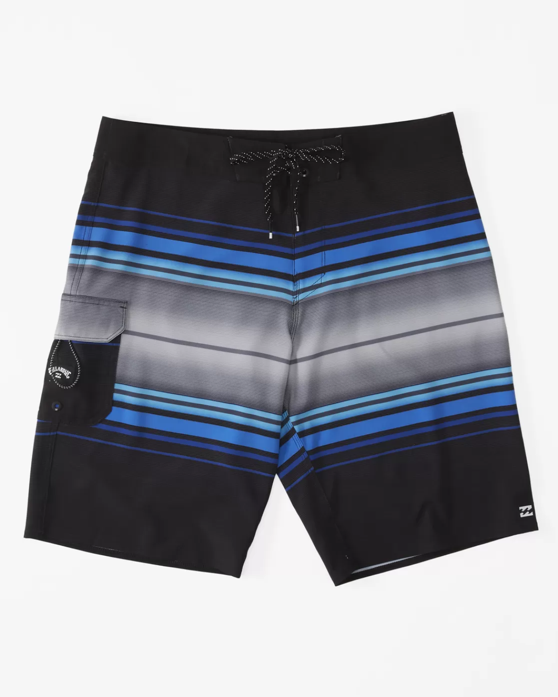 Flash Sale Billabong All Day Stripe Pro Performance 20" Boardshorts BLACK