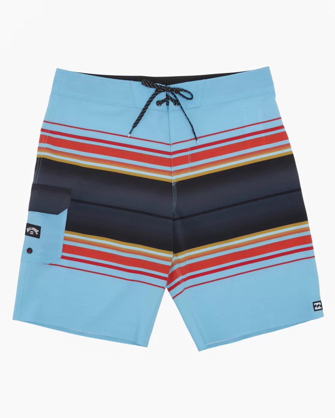 Store Billabong All Day Stripe Pro Performance 20" Boardshorts COASTAL