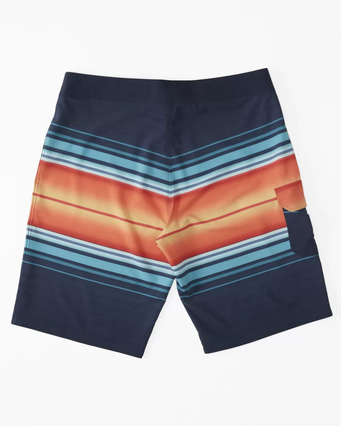 Shop Billabong All Day Stripe Pro Performance 20" Boardshorts NAVY