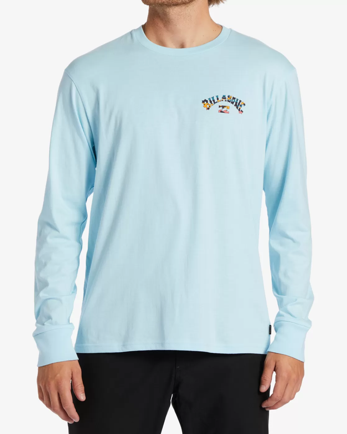 Best Billabong Arch Fill Long Sleeve T-Shirt COASTAL BLUE