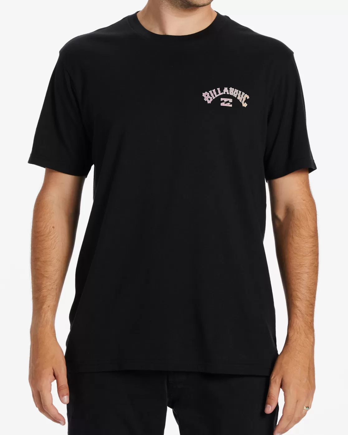 Discount Billabong Arch Fill T-Shirt BLACK