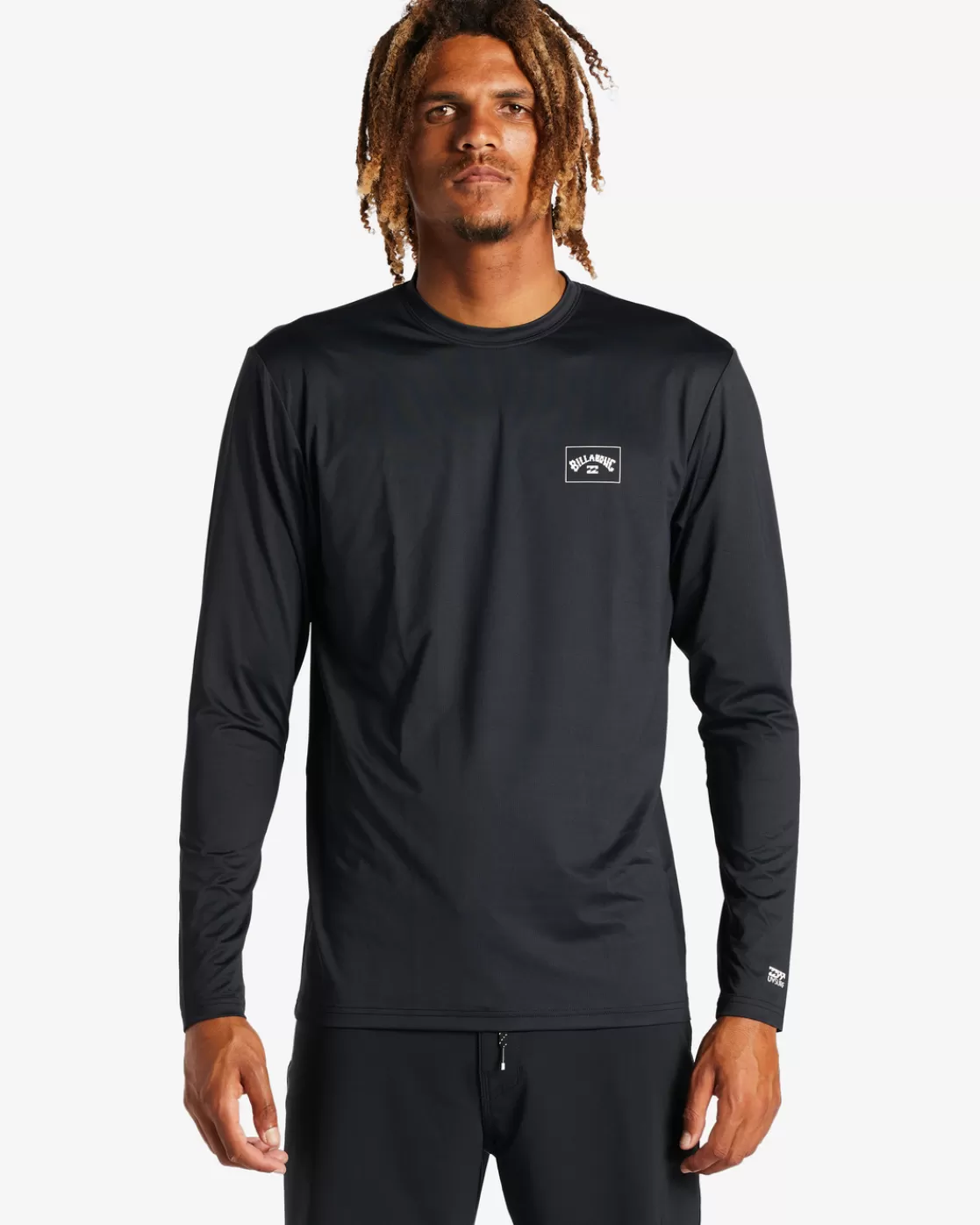 Online Billabong Arch Mesh UPF 50 Long Sleeve Surf Tee BLACK