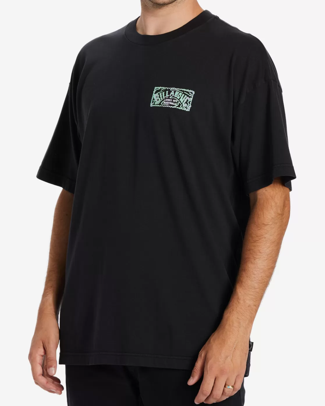 Outlet Billabong Arch Wave T-Shirt BLACK