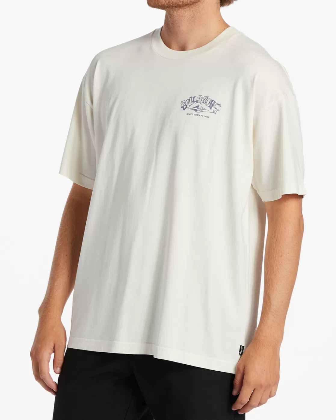 Cheap Billabong Arch Wave T-Shirt OFF WHITE