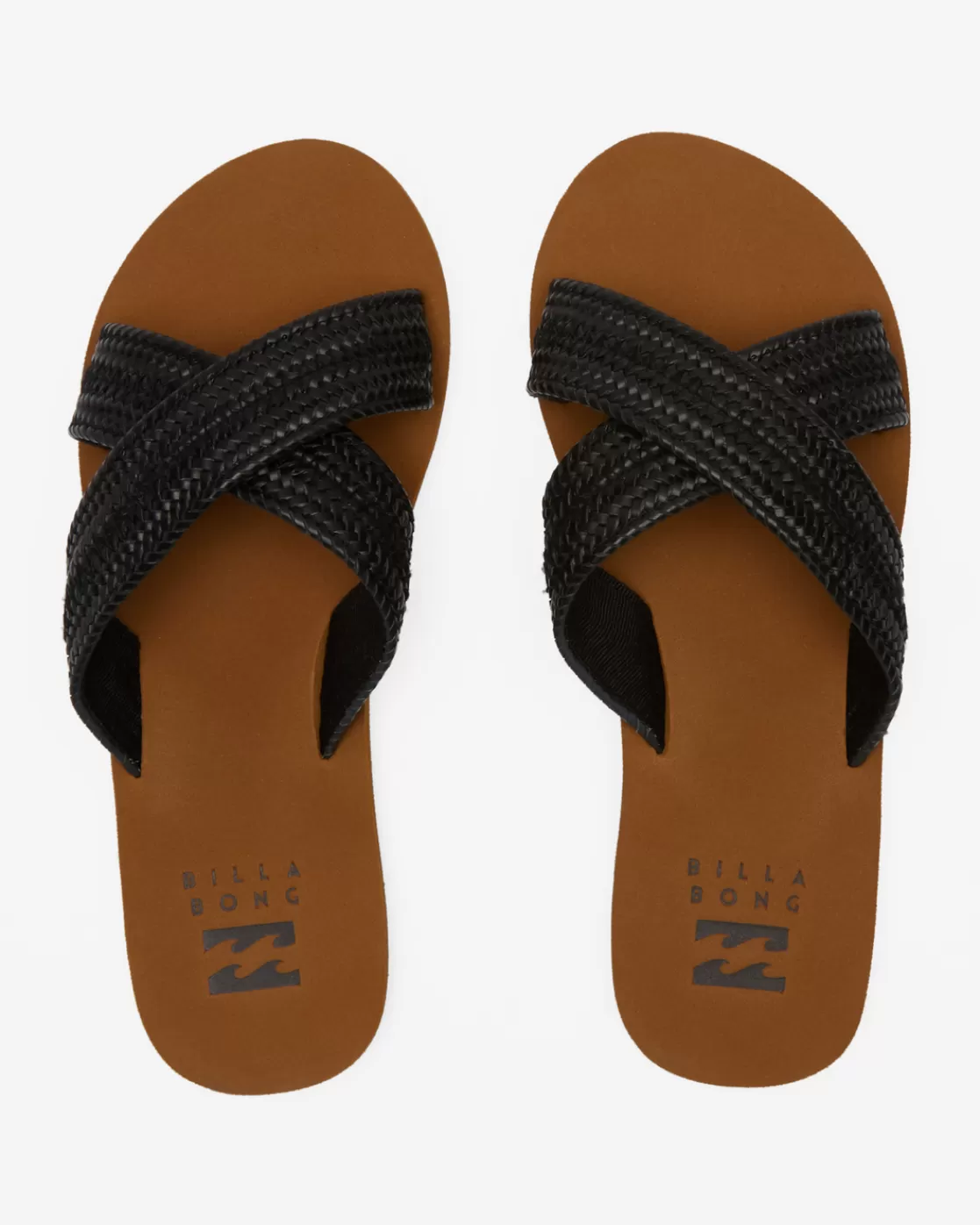 Sale Billabong Avery Slider Sandals OFF BLACK