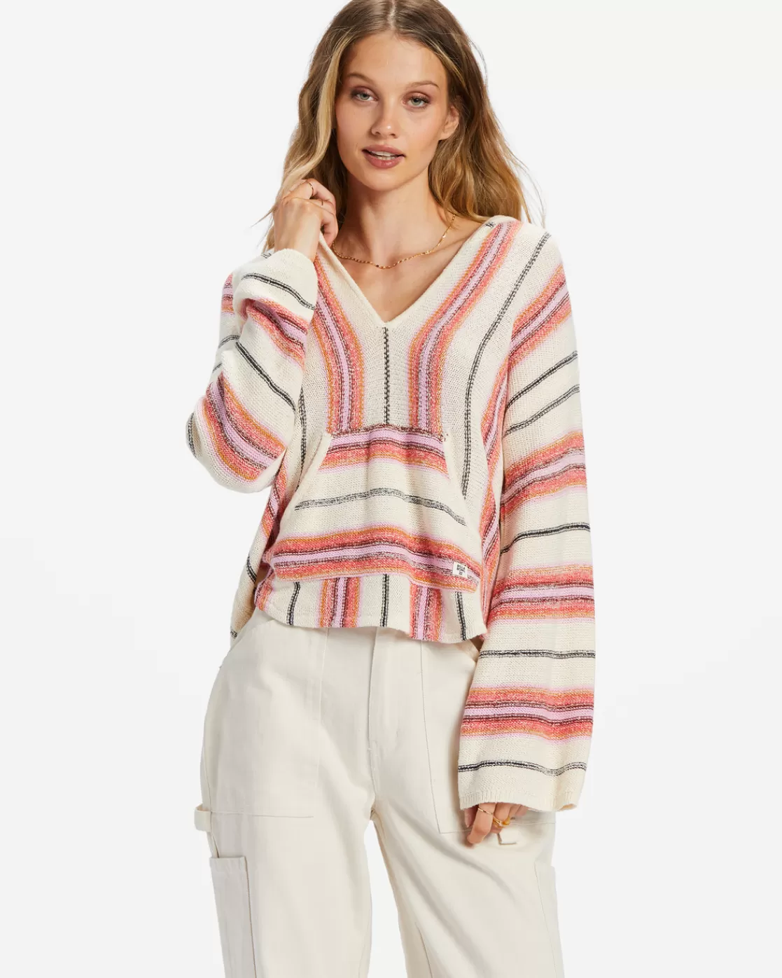 Flash Sale Billabong Baja Beach Hooded Sweater RED ROCK