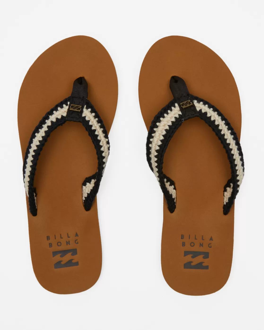 Clearance Billabong Baja Sandals BLACK WHITE 2