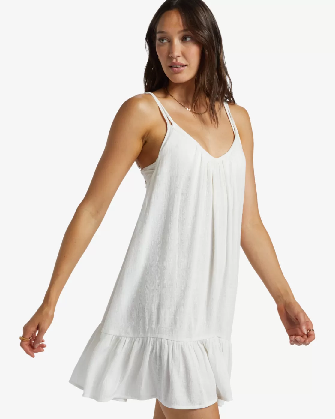 Cheap Billabong Beach Vibes Beach Cover-Up SALT CRYSTAL