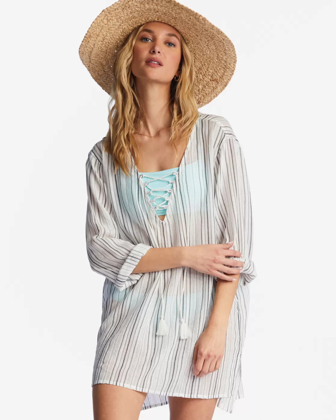 Discount Billabong Blue Skies Swim Cover Up MULTI