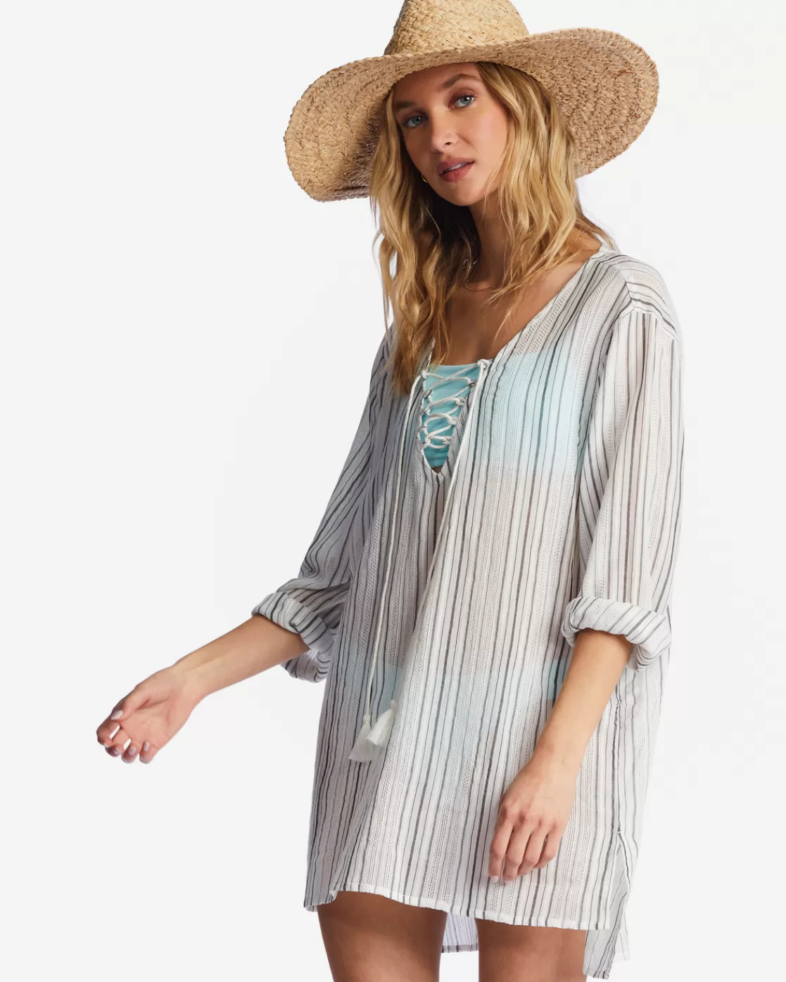 Discount Billabong Blue Skies Swim Cover Up MULTI