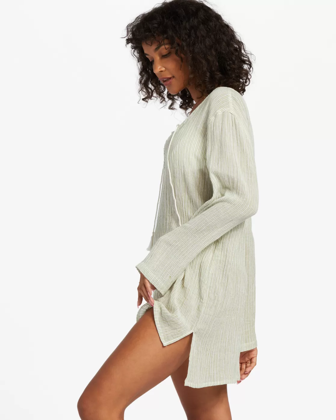 Sale Billabong Blue Skies Swim Cover-Up AVOCADO