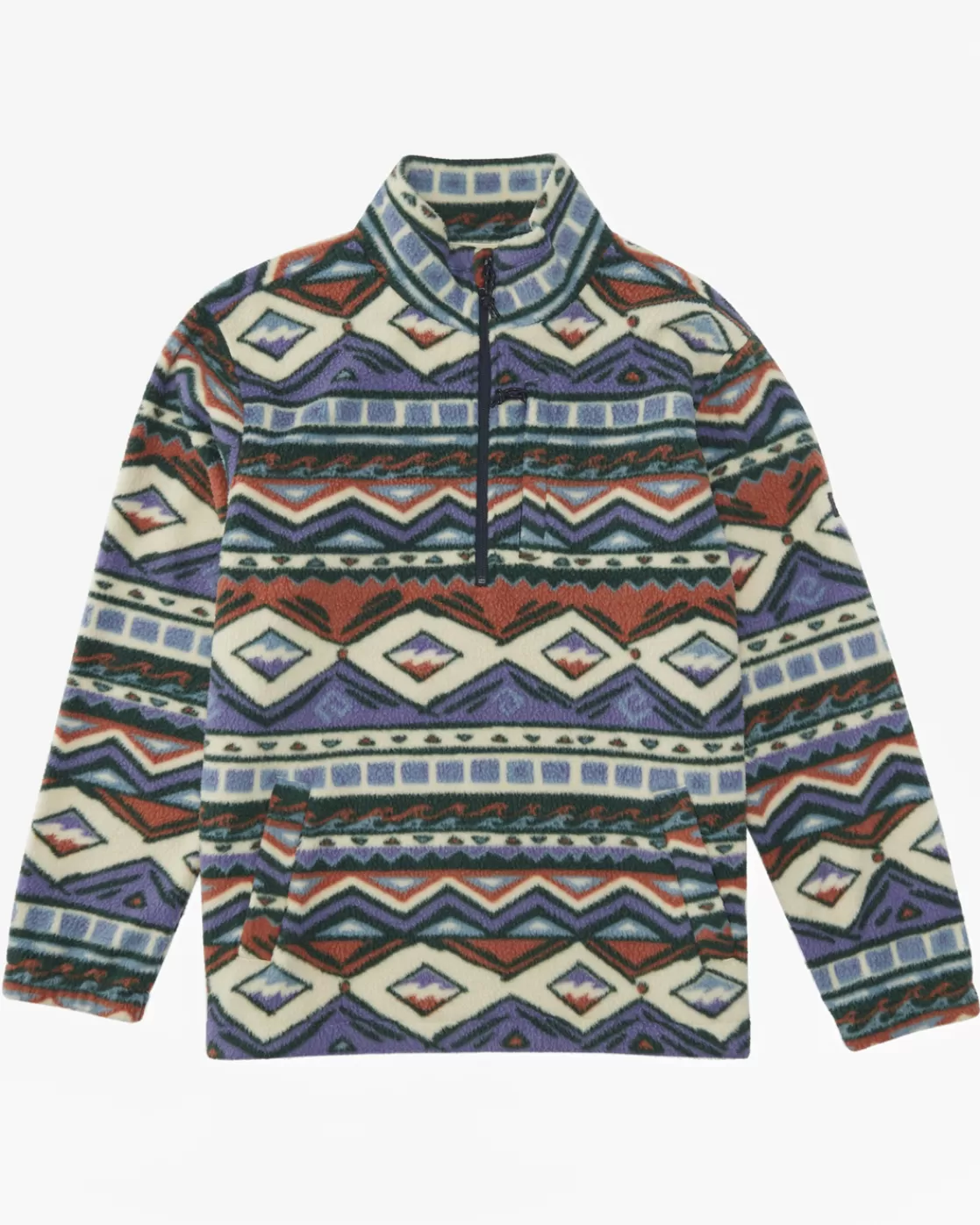 Discount Billabong Boundary Half-Zip Mock Neck Fleece MULTI