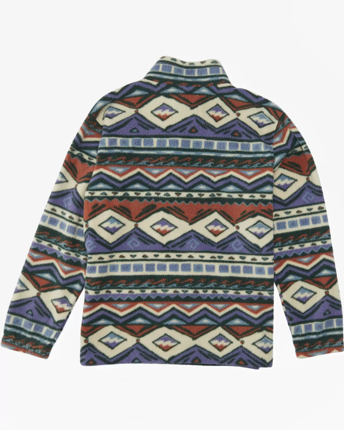 Discount Billabong Boundary Half-Zip Mock Neck Fleece MULTI