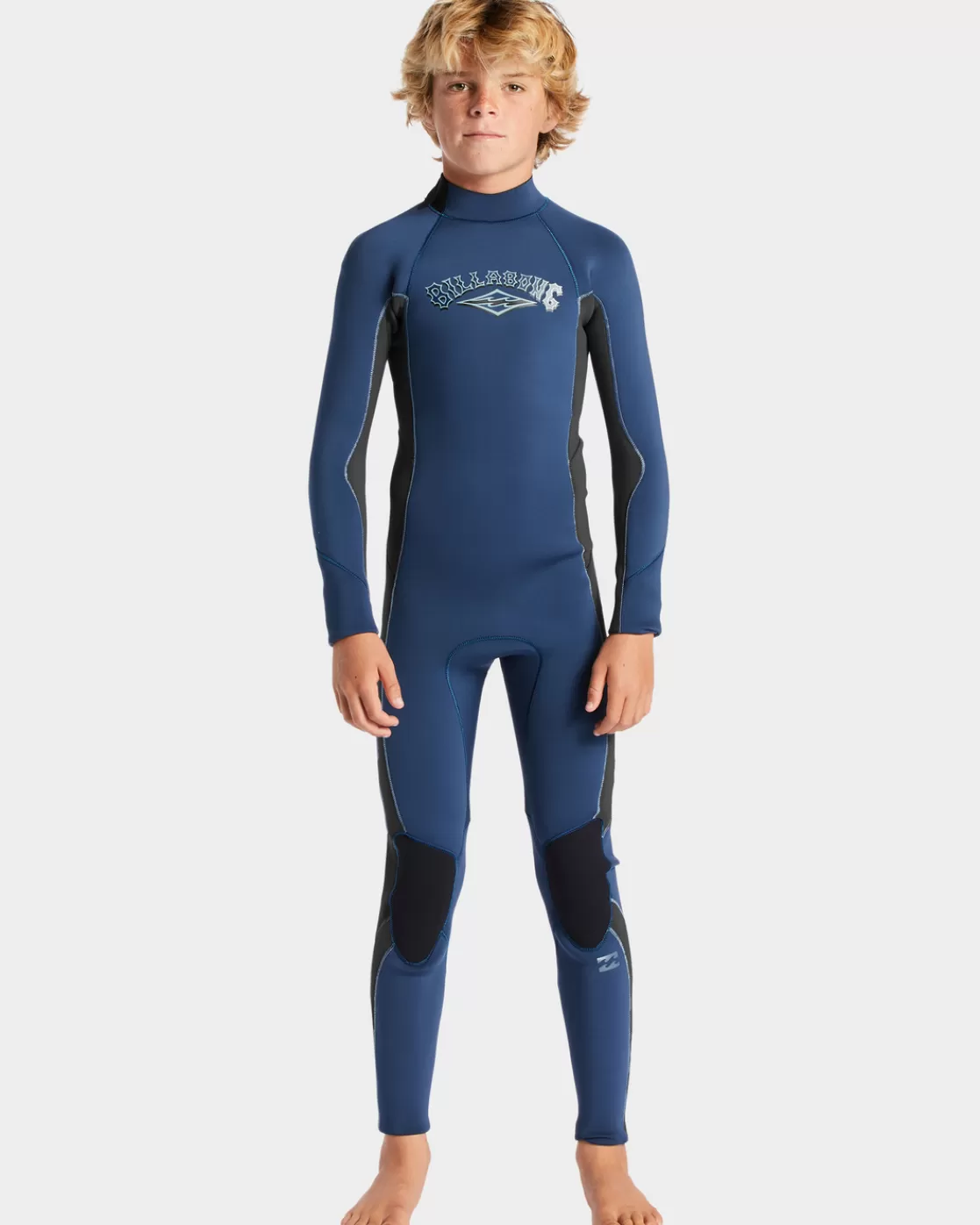 Discount Billabong Boy's 3/2 Absolute Back Zip Full Wetsuit DARK SLATE