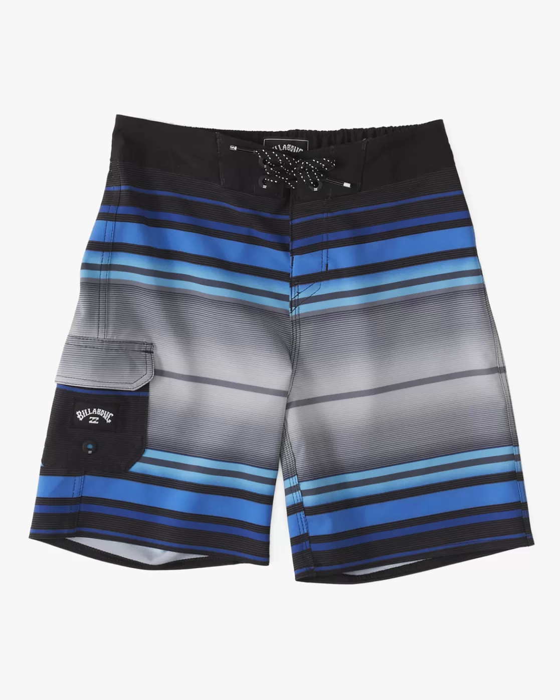 Cheap Billabong Boy's (2-7) All Day Stripe Pro Performance 13" Boardshorts COASTAL