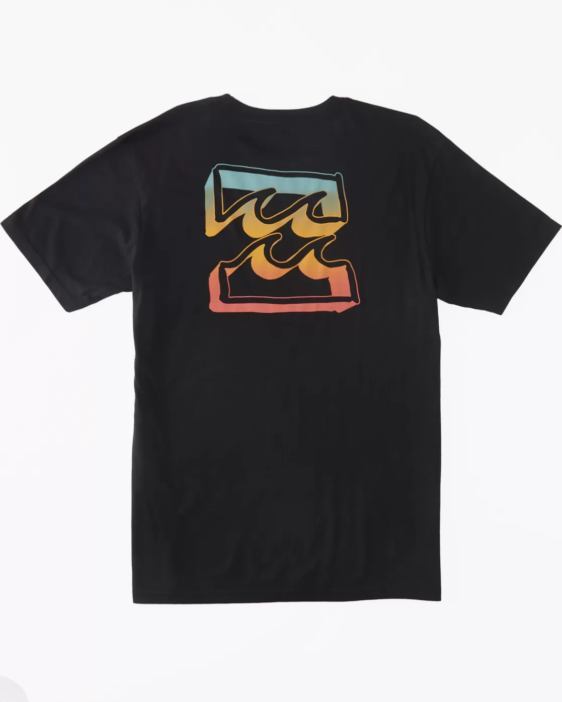 New Billabong Boy's (2-7) Crayon Wave T-Shirt BLACK