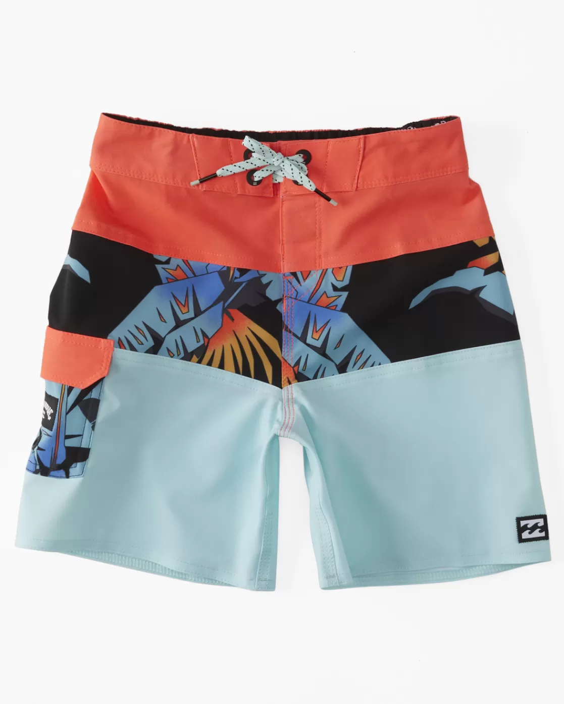 Best Billabong Boy's (2-7) Tribong Pro Boardshorts 13" COSTAL BLUE