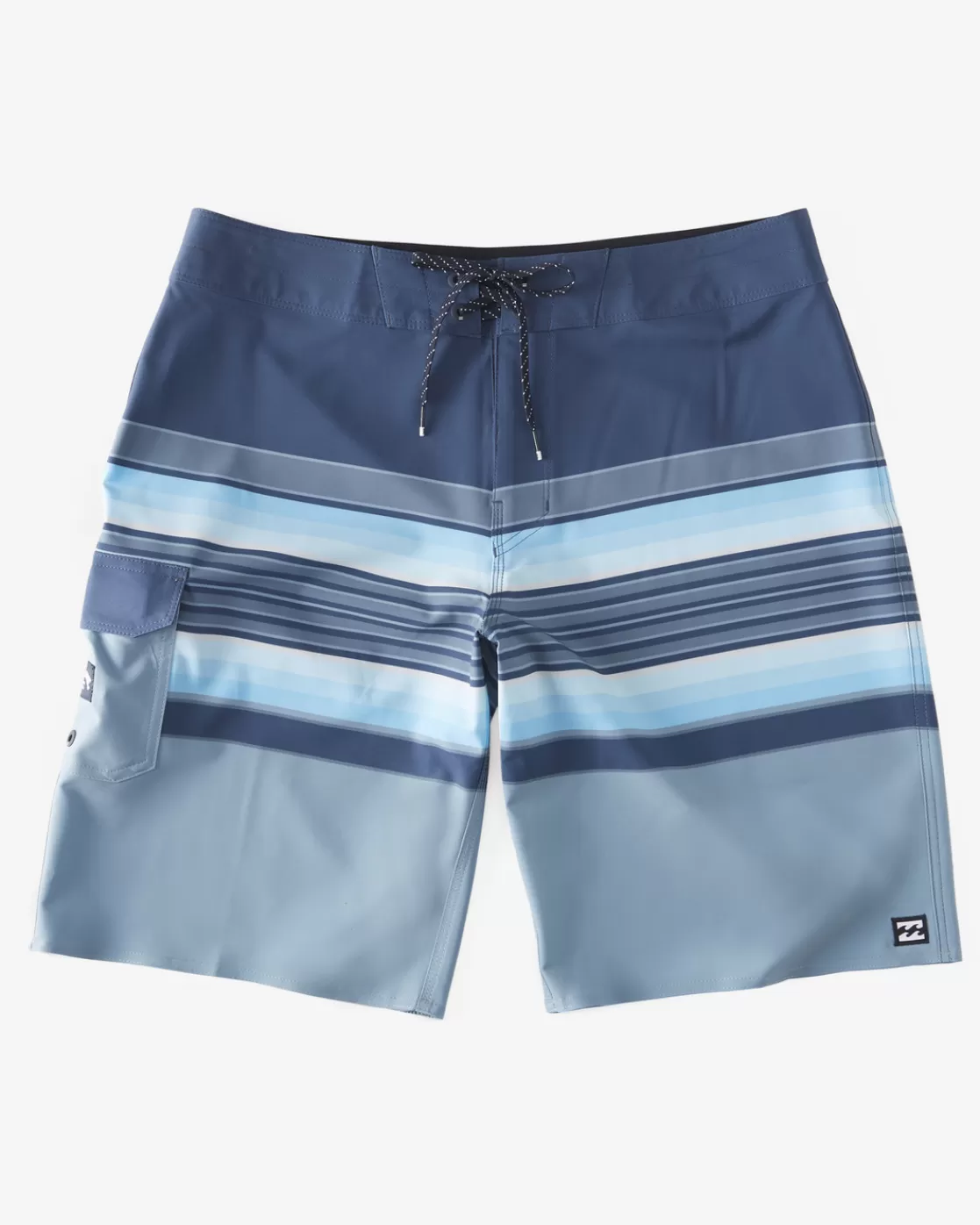 Best Billabong Boy's All Day Stripe Pro Performance 16" Boardshorts BLUE HAZE