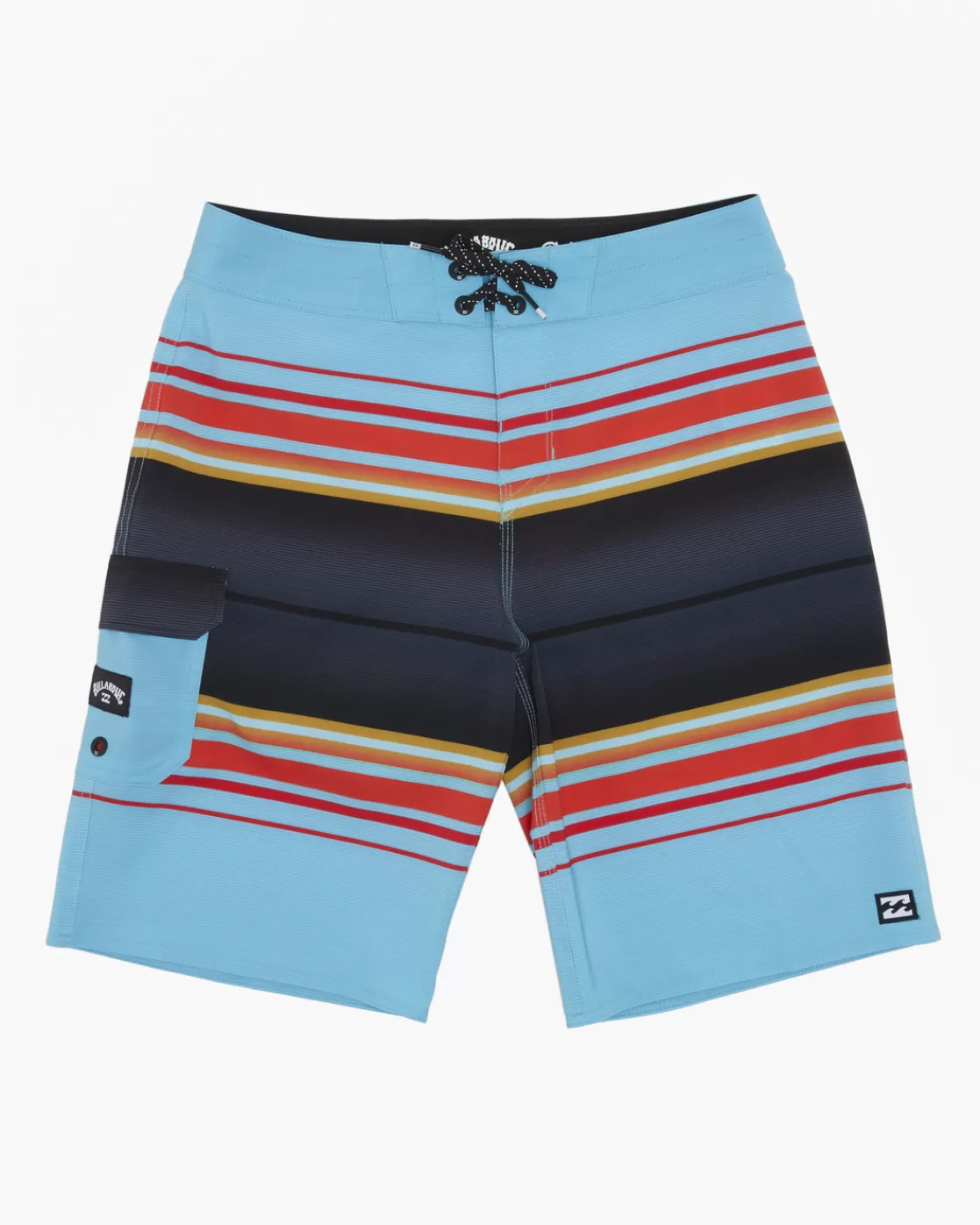 Outlet Billabong Boy's All Day Stripe Pro Performance 16" Boardshorts COASTAL