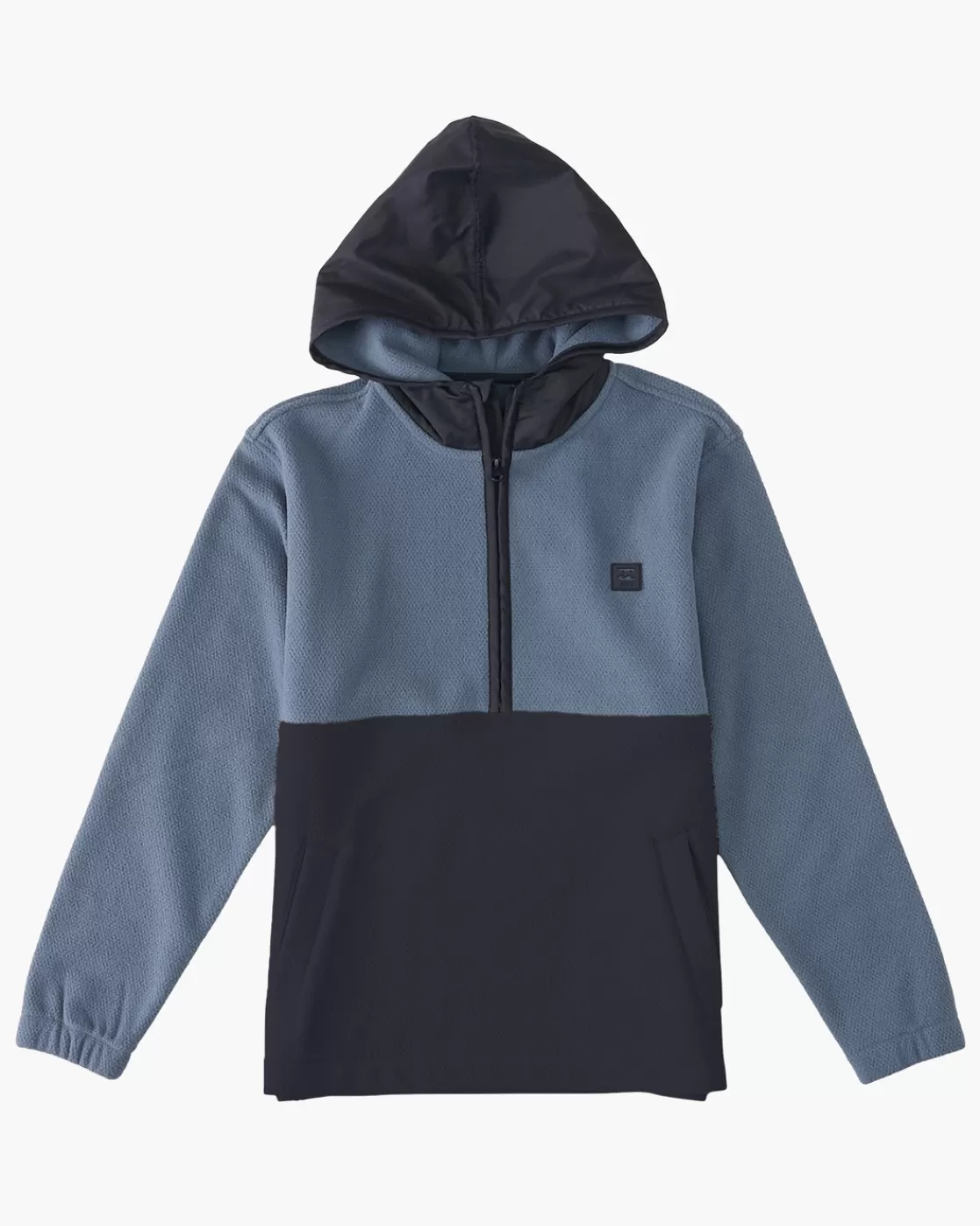 Best Sale Billabong Boy's Boundary Half-Zip Hooded Fleece NORTH SEA