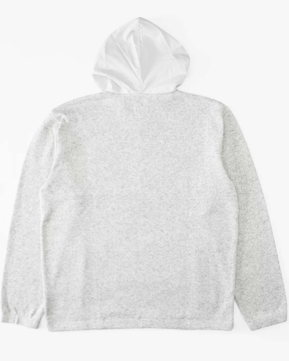 Best Sale Billabong Boy's Boundary Half-Zip Hooded Fleece GREY HEATHER