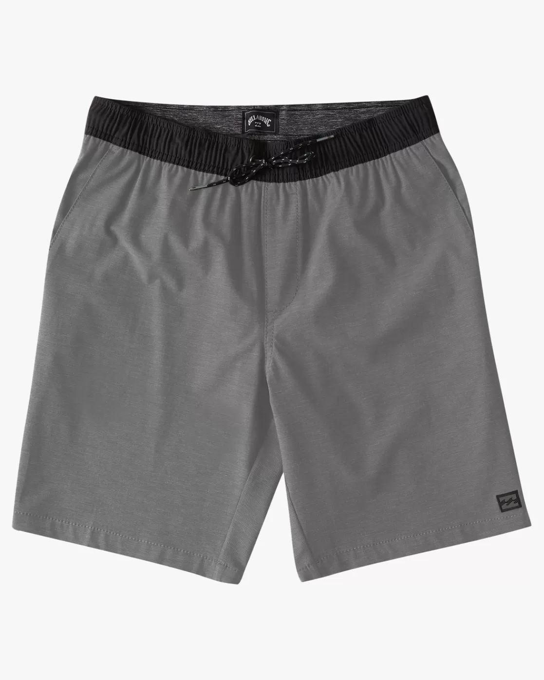 Cheap Billabong Boy's Crossfire Elastic Submersible Shorts 16" GREY