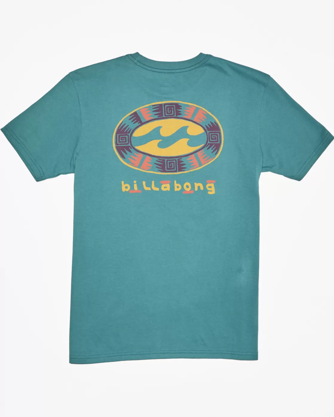 Sale Billabong Boy's Heritage T-Shirt SEAGREEN